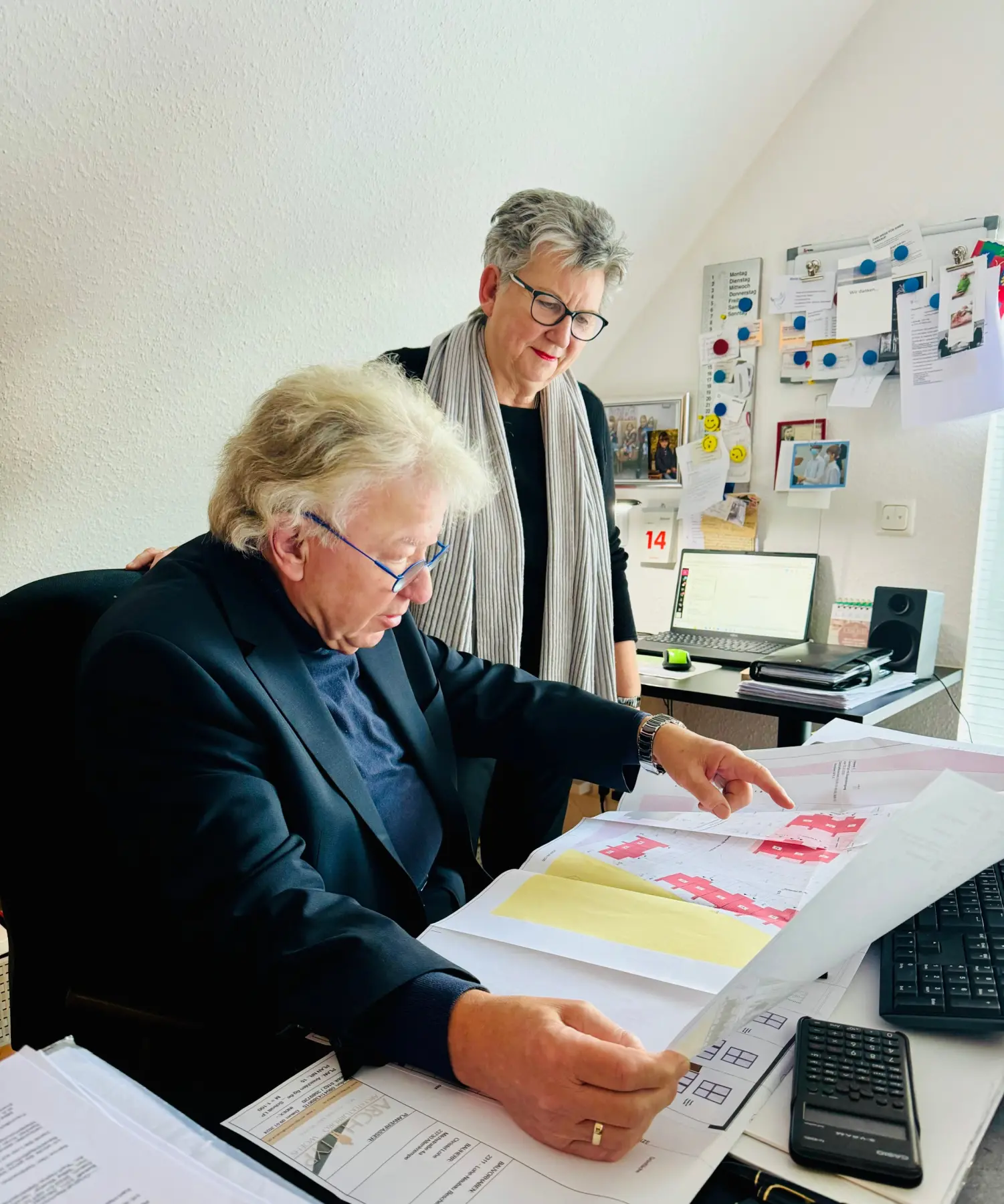 Karl Heinz Geldmacher, Menschen diskutieren über das Projekt 